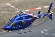 Один из первых вертолётов Bell 429, поставленных в СНГ.