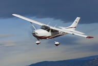 Самолёт Cessna-182 для первоначального обучение пилотов-любителей